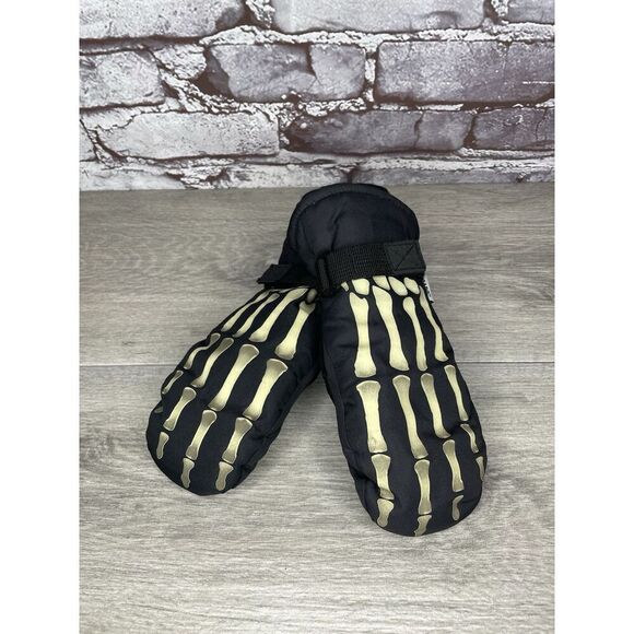 N'ice Caps Waterproof & 3M Thinsulate Insulated Skull Kid's Winter Gloves. - Picture 5 of 9